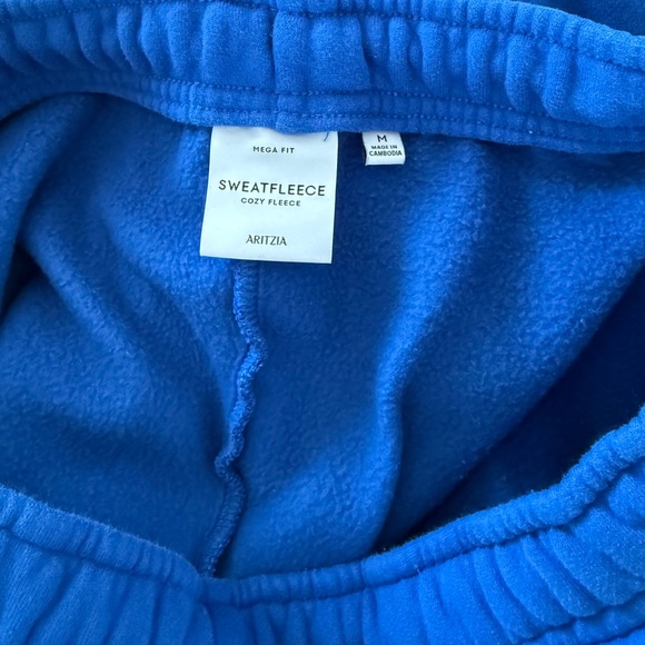 Aritzia Sweatfleece Cozy Fleece Mega Fit Sweatpants – Jazz Blue - Picture 2 of 4